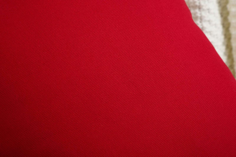 TangDepot أغطية وسائد مزخرفة مصنوعة يدويًا من قماش قطن صلب 100% من تانغ ديبوت، (18"x18"، أحمر عيد الميلاد) - Image 3